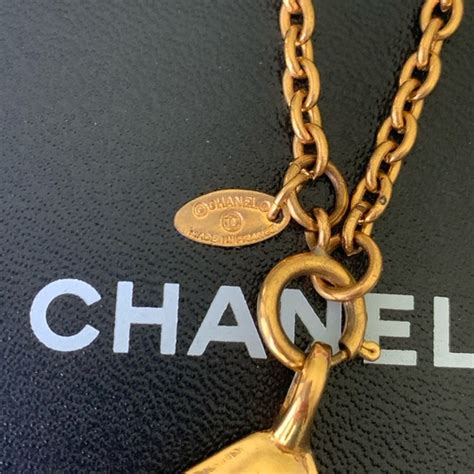 chanel classic site poshmark.com|poshmark chanel necklace.